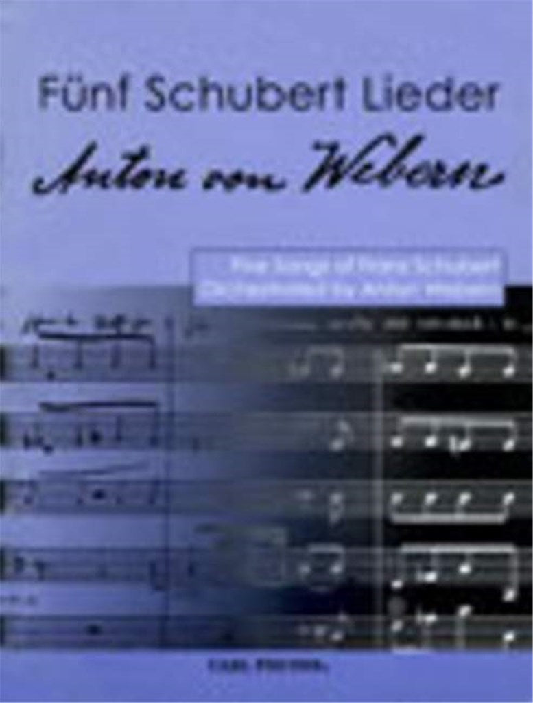 Funf Schubert Lieder