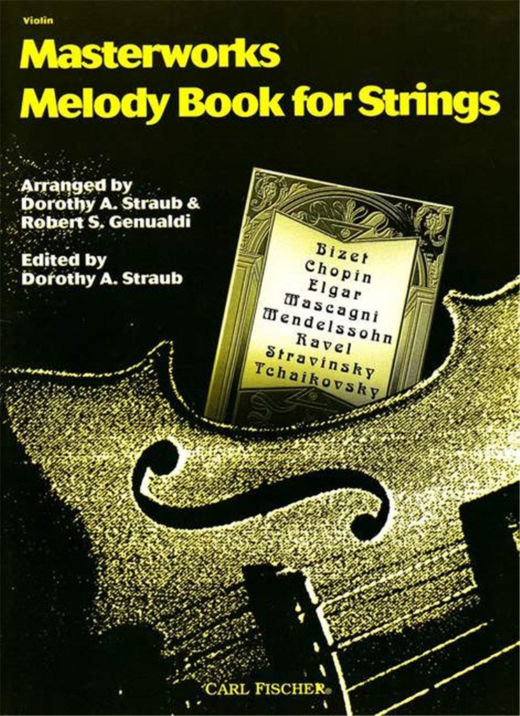 Masterworks Melody Book for Strings (Violin)