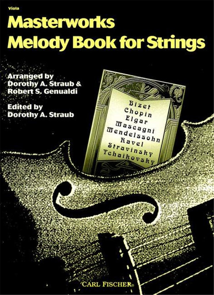 Masterworks Melody Book for Strings (Viola)