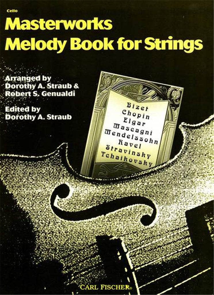 Masterworks Melody Book for Strings (Cello)