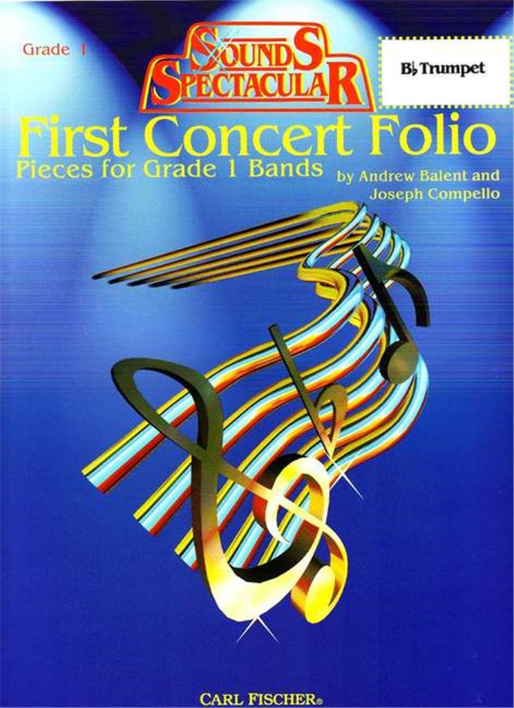 First Concert Folio - Pieces for Grade 1 Bands (Trumpet  part)