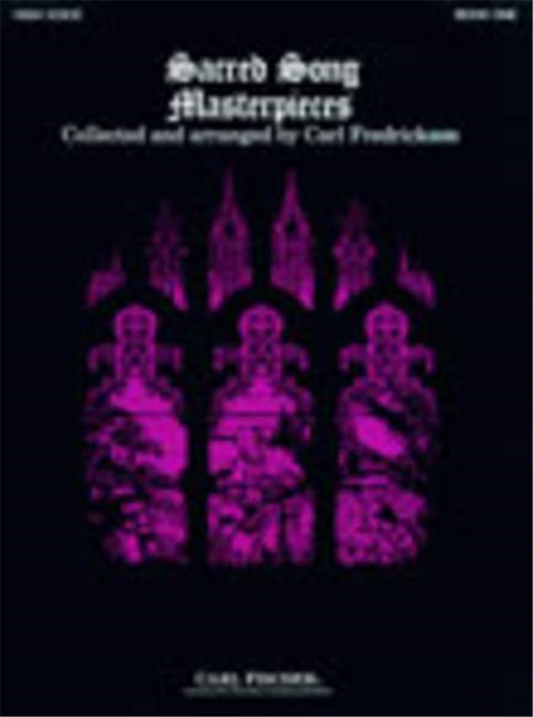 Sacred Song Masterpieces book 1
