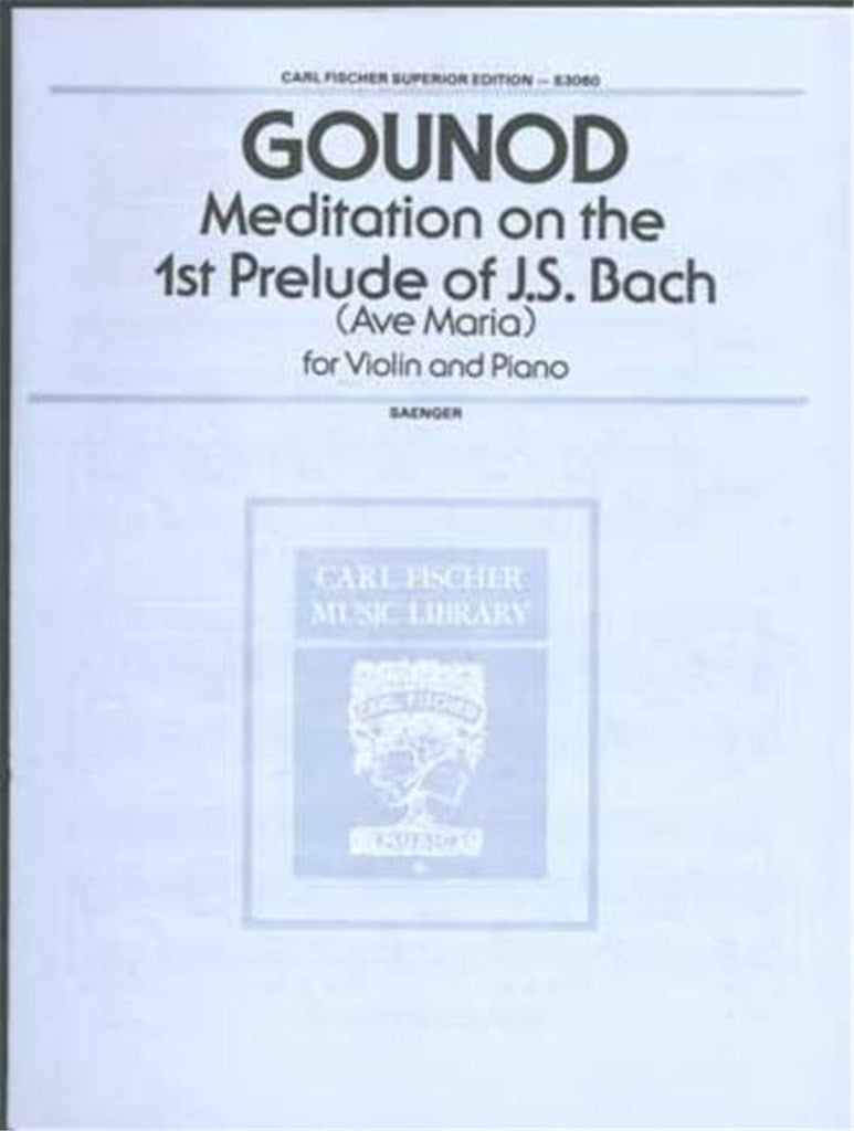 Meditation On The 1st Prelude of J.S. Bach