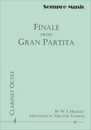 Finale from Gran Partita (arr. Clarinet Octet)