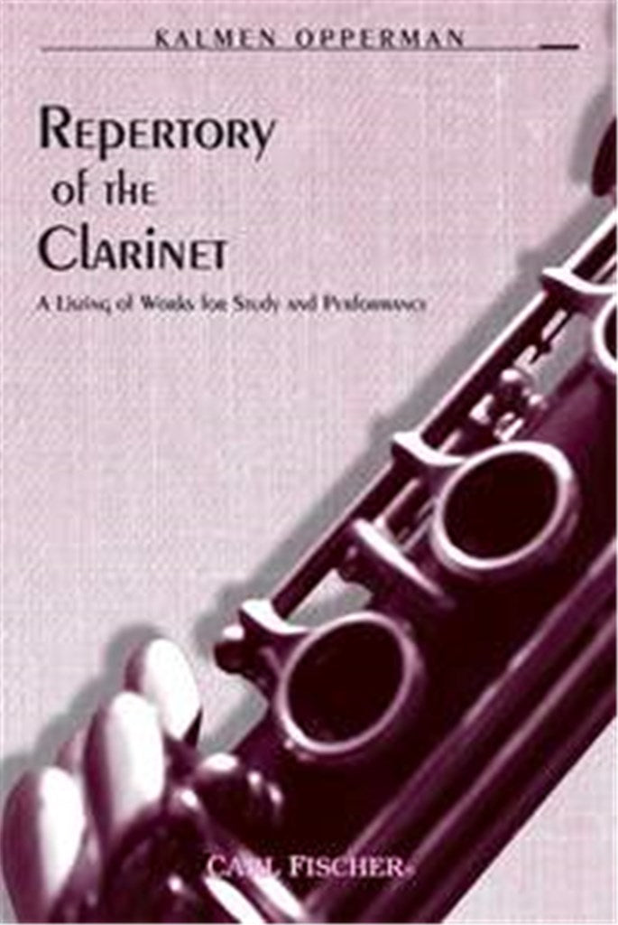 Repertory of The Clarinet