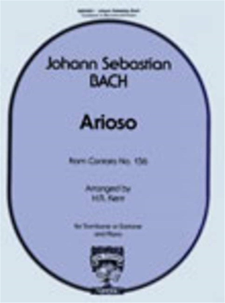 Arioso from 'Cantata No. 156' (Euphonium and Piano)