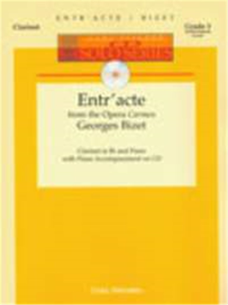 Entr'acte from the Opera Carmen (Score with CD)