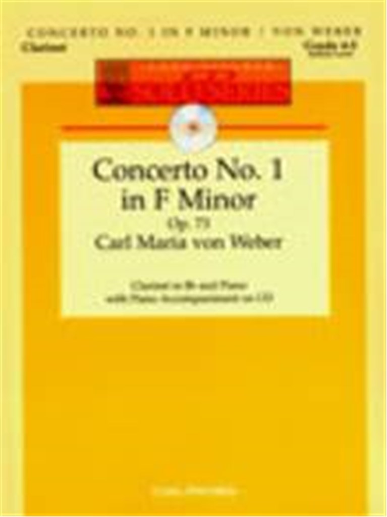 Concerto No. 1 in F Minor, Op. 73 (with CD)