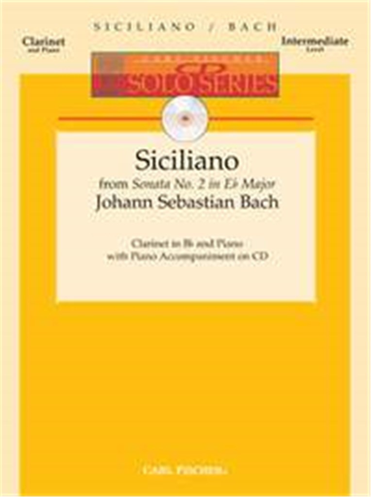 Siciliano (Clarinet and Piano)