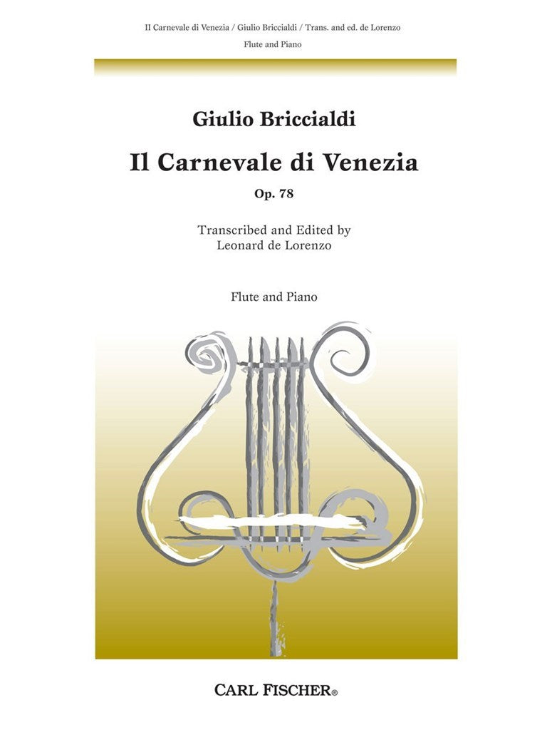 Il Carnevale di Venezia Op. 78, ed. Lorenzo