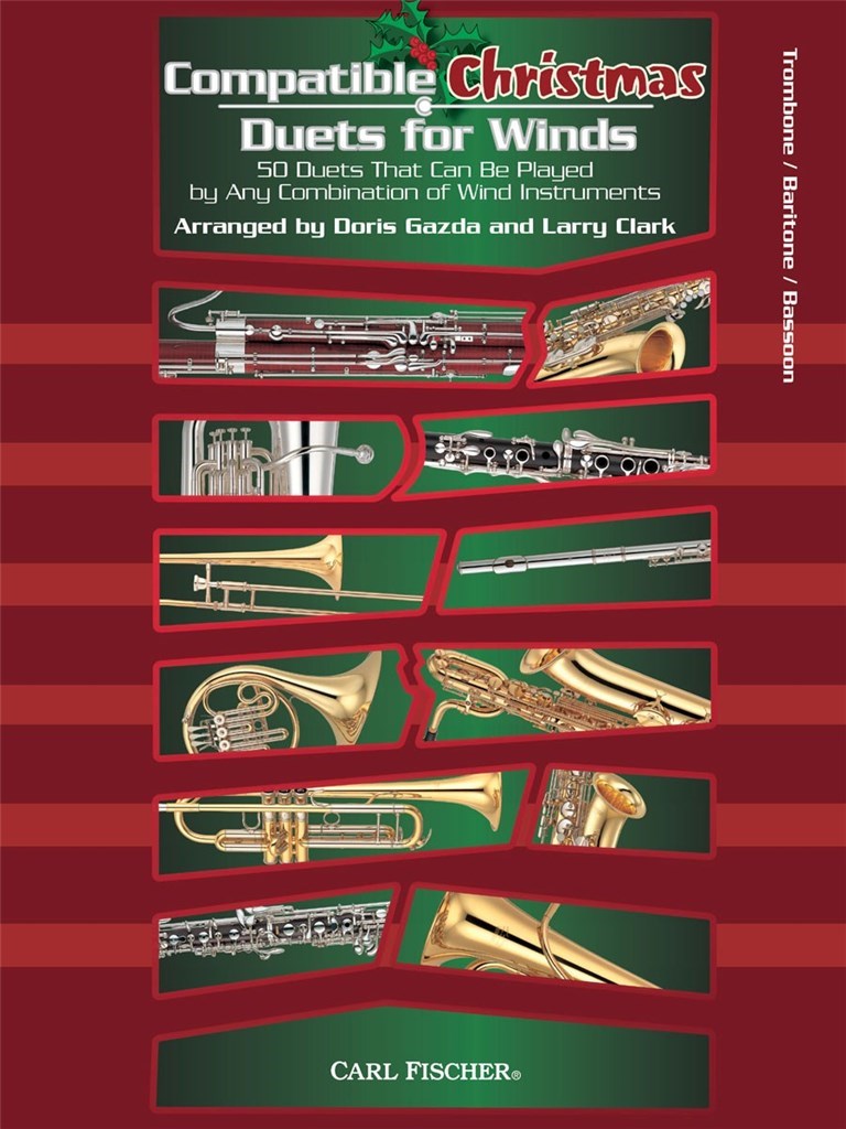 Compatible Christmas Duets for Winds (Trombone / Baritone / Bassoon)