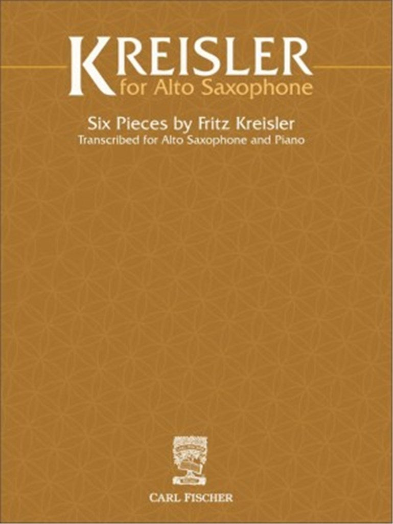 Fritz Kreisler for Alto Saxophone