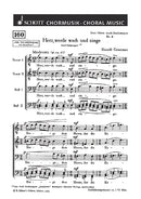 Drei  Chöre GeWV 54, 3. Herz, werde wach, und singe