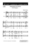 Wahlspruch für die Deutsche Feuerwehr / Sängergruß der Polizei WWV 101