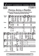 Europäische Weihnachtslieder, 2. Dorma, dorma, o bambin (Schweiz)