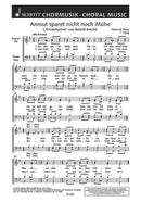 Anmut sparet nicht noch Mühe