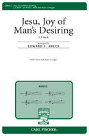 Jesu, Joy of Man's Desiring (SATB, Piano, Organ)