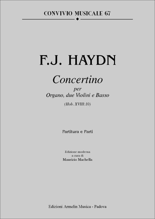 Concertino per Organo Hob XVIII:10