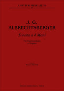 Sonata a 4 mani per Organo