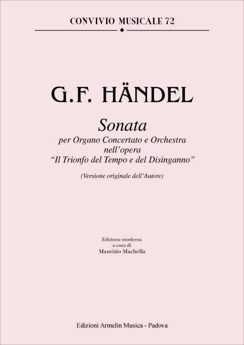 Sonata per Organo e Orchestra dal Il Trionfo del Tempo