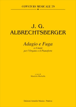 Adagio e Fuga a 4 mani per Organo
