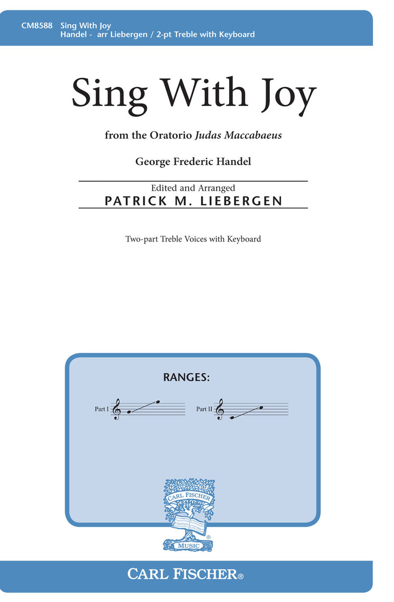 Sing With Joy (2-Part Choir and Keyboard)
