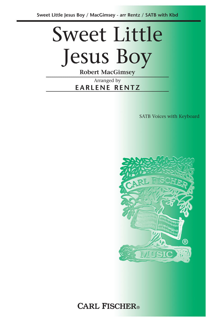 Sweet Little Jesus Boy (SATB and Keyboard)