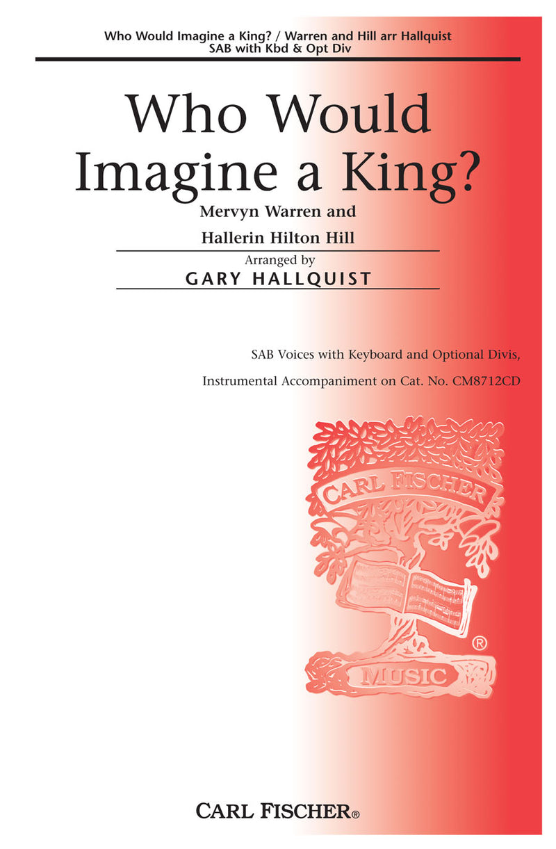 Who Would Imagine A King? (Vocal Score)