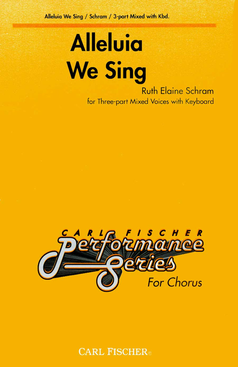 Alleluia We Sing (Vocal Score)