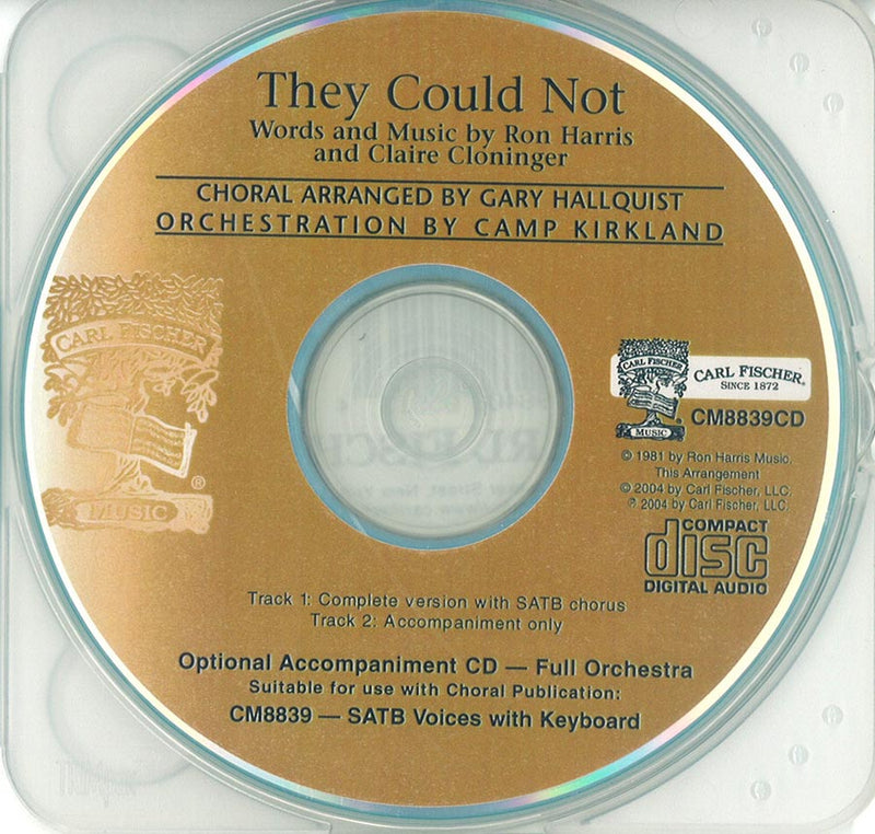 They Could Not (CD Only)