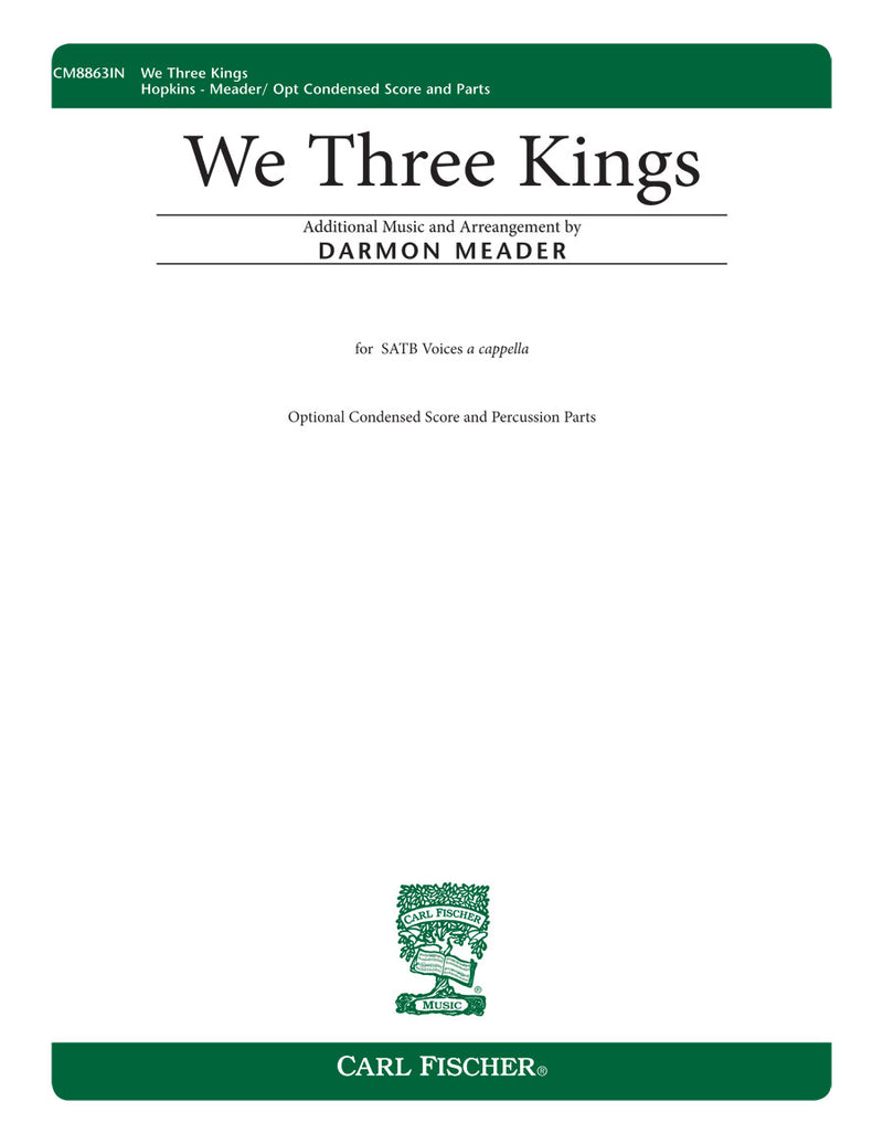 We Three Kings (Percussion Ensemble)