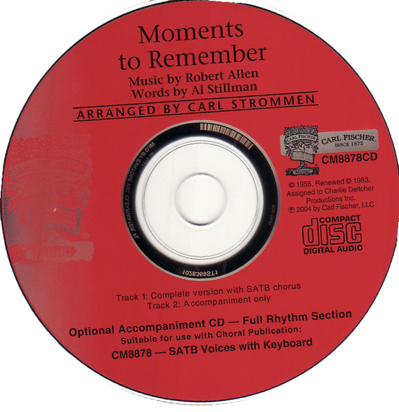 Moments To Remember (CD Only)