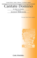 Cantate Domino (Vocal Score)
