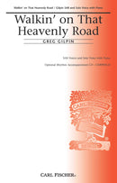 Walkin' On That Heavenly Road (Soprano, Alto, Bass, Voice solo, Piano)