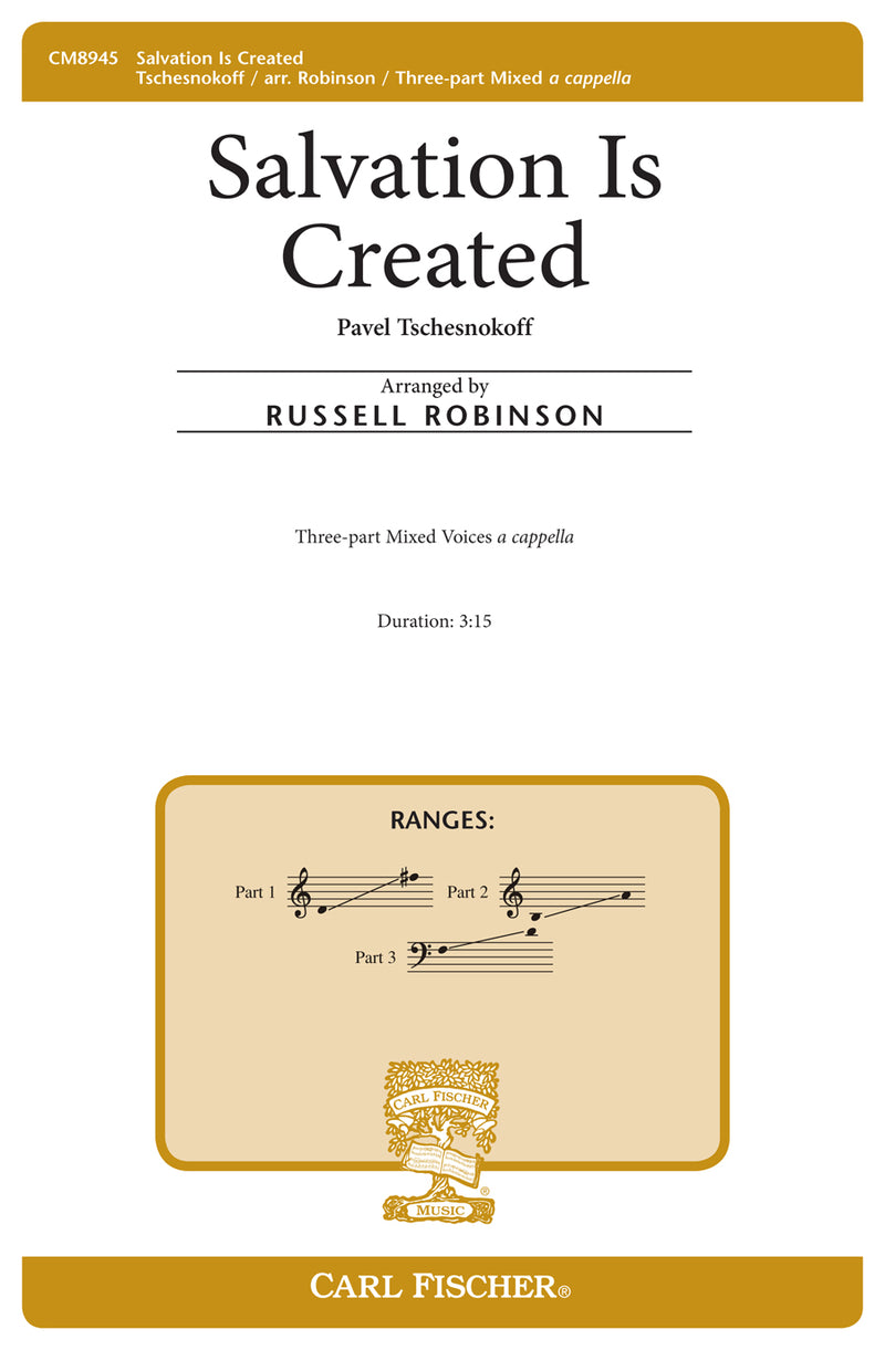 Salvation Is Created (Vocal Score)