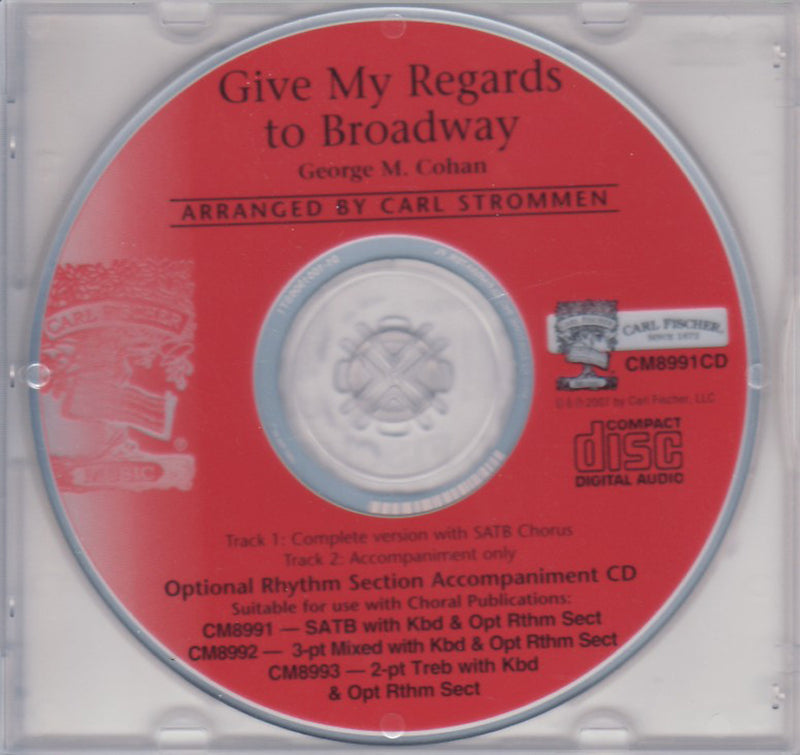 Give My Regards To Broadway (CD Only)