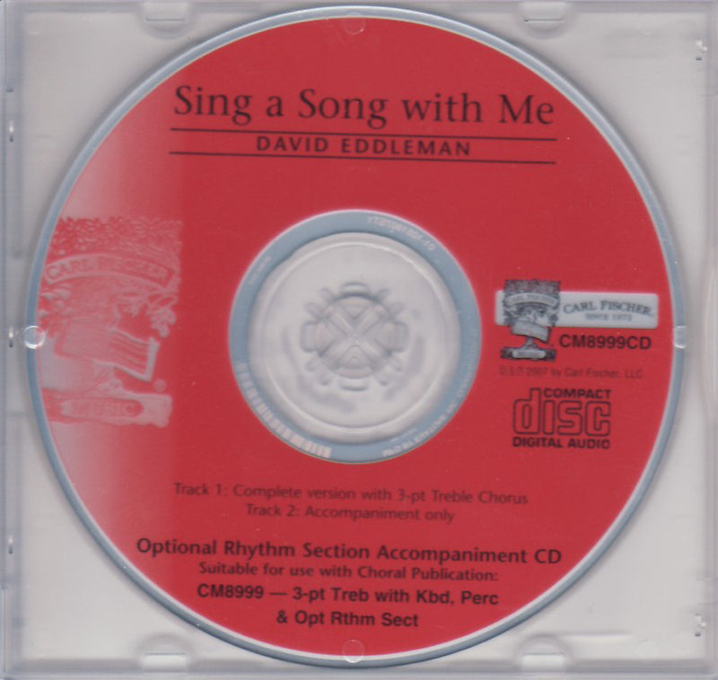 Sing A Song With Me (CD Only)