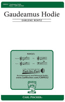 Gaudeamus Hodie (SATB Voices with Keyboard)