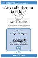 Arlequin Dans Sa Boutique