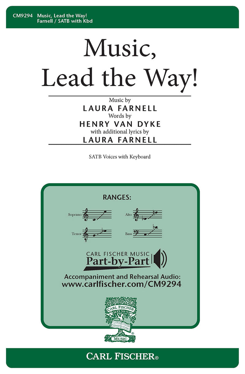 Music, Lead the Way! (SATB with keyboard)