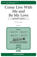 Come Live With Me and Be My Love