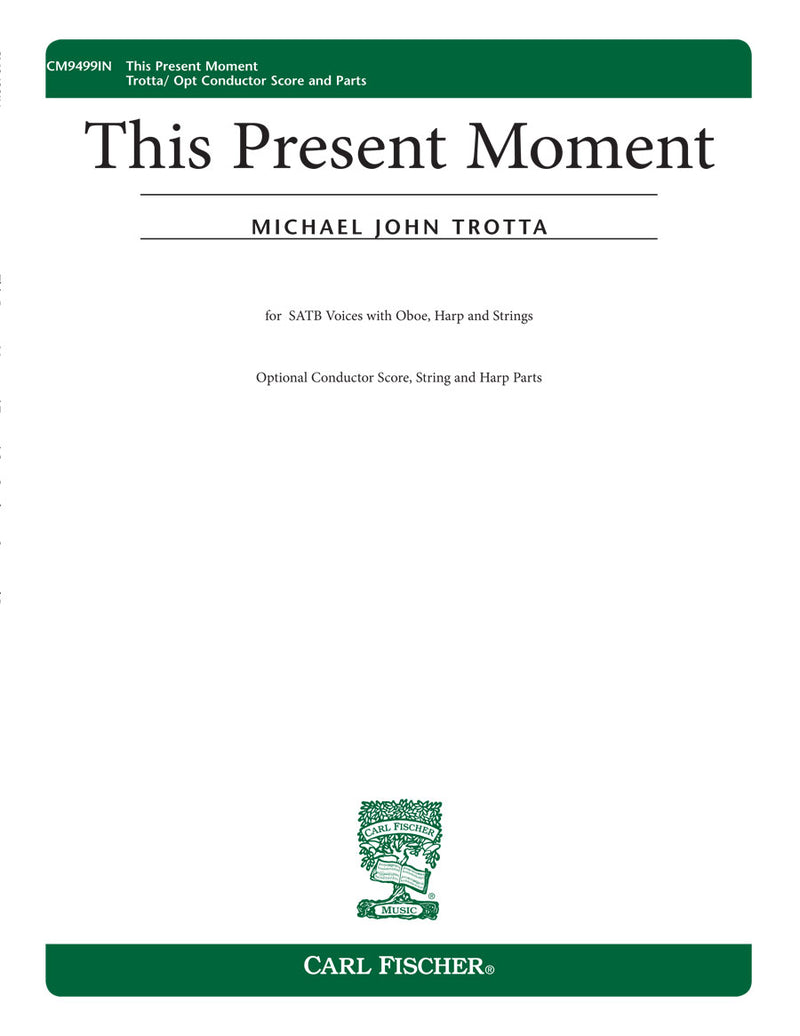 This Present Moment (Score & Parts)