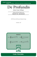 De Profundis (Choral Score)