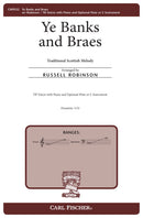 Ye Banks and Braes (Choral Score)