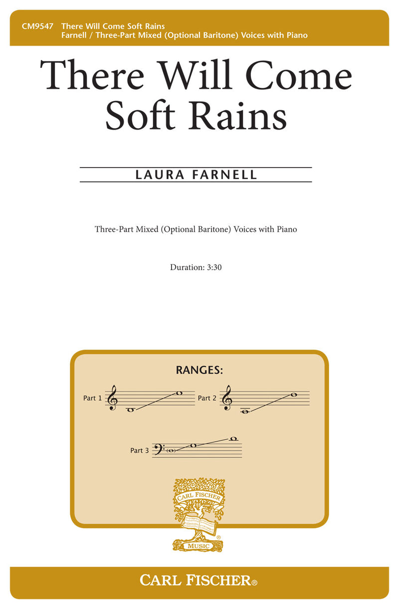 There Will Come Soft Rains (Choral Score)