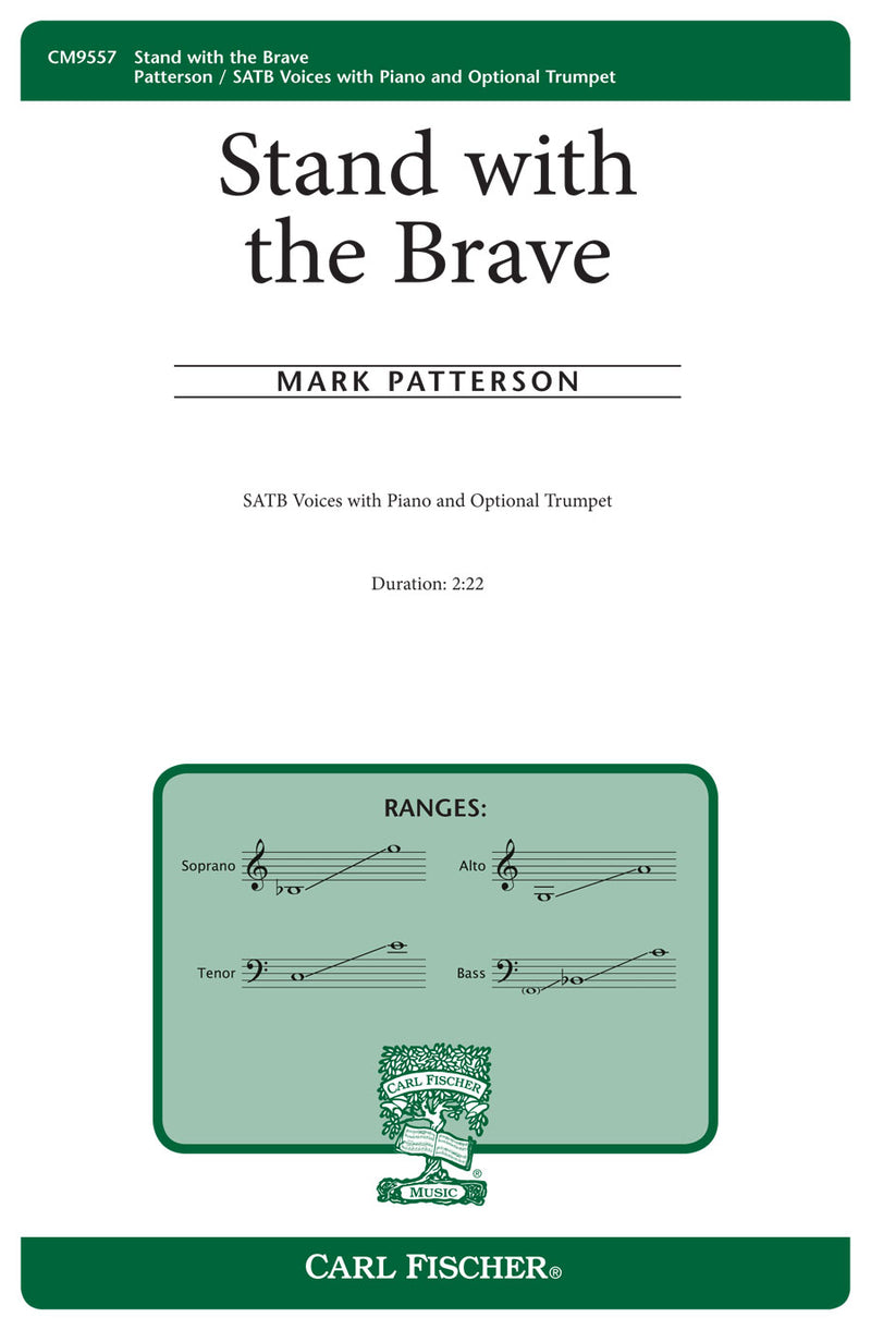 Stand With the Brave (Choral Score)