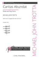 Caritas Abundat (Women's Choir [SSAA] and Opt. Violin and Handdrum)