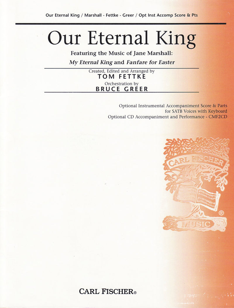 Our Eternal King (SATB, Oboe, 3 Trumpets, 2 Horns, 3 Tenors, Tuba, Timpani and Perc)