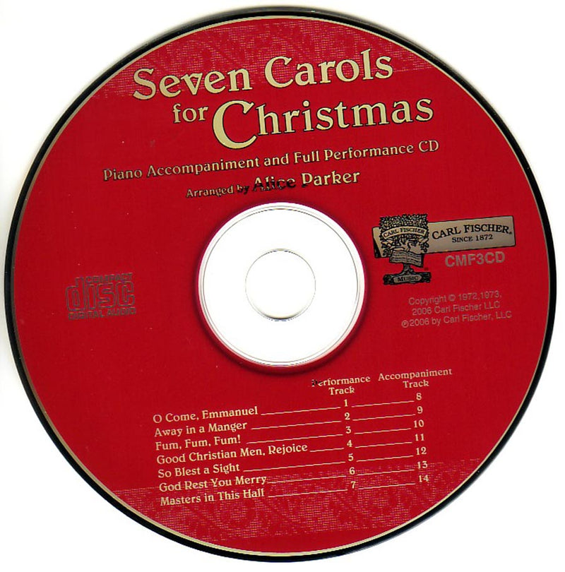 Seven Carols for Christmas (CD Only)