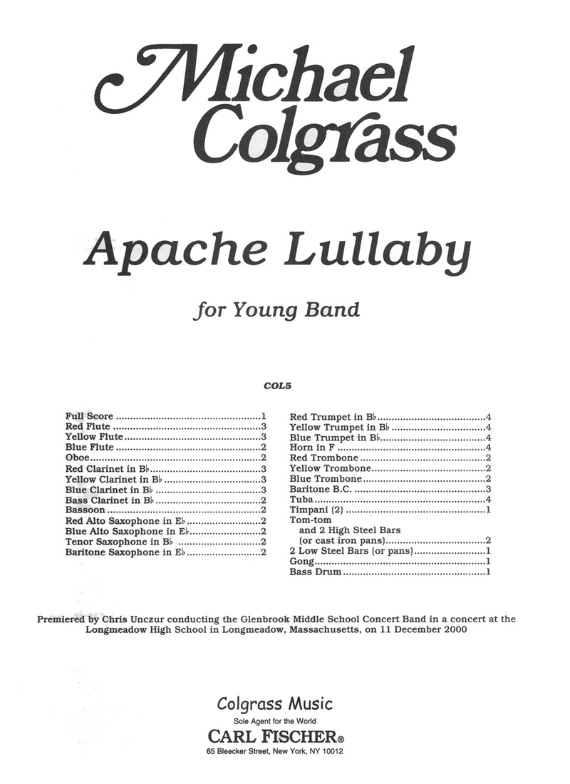 Apache Lullaby (Score Only)